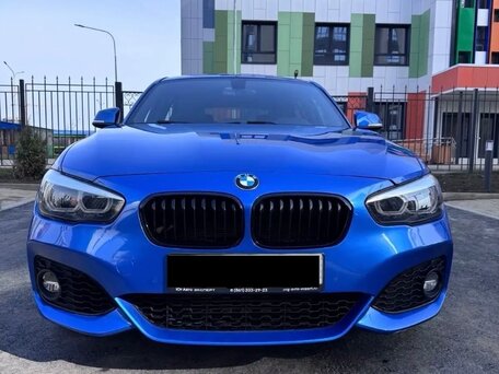 2018 BMW 1 серии 118i II (F20/F21) Рестайлинг 2, синий, 1900000 рублей, вид 1