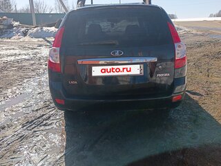 2013 Lada (ВАЗ) Priora I, чёрный, 400000 рублей, вид 3