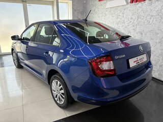 2019 Skoda Rapid I Рестайлинг, синий, 1425000 рублей, вид 3