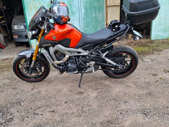 2015 Yamaha MT-09 (FZ-09), оранжевый, 750000 рублей - вид 16