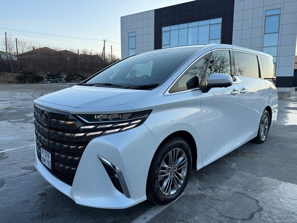 2023 Toyota Alphard IV, белый