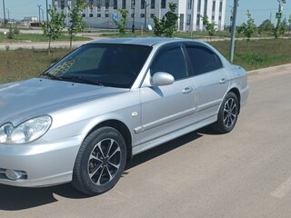 2007 Hyundai Sonata ТагАЗ IV (EF) Рестайлинг, серебристый, 450000 рублей, вид 1
