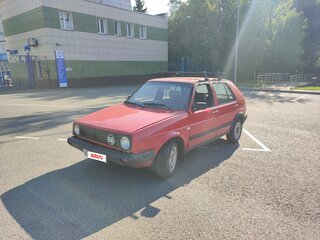 1989 Volkswagen Golf II, красный, 100000 рублей, вид 1