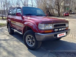 1995 Toyota Land Cruiser 80 Series Рестайлинг, пурпурный, 999999 рублей, вид 3