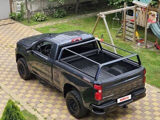2019 Chevrolet Silverado Double Cab 6-speed IV (T1XX), серый, 6600000 рублей, вид 4