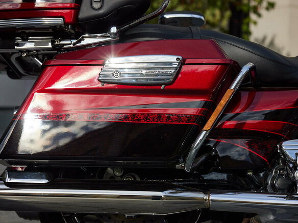 2011 Harley-Davidson CVO Road Glide, красный, 1400000 рублей - вид 8