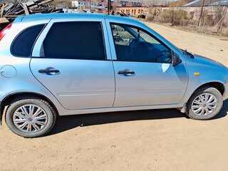 2012 Lada (ВАЗ) Kalina I, голубой, 380000 рублей, вид 4