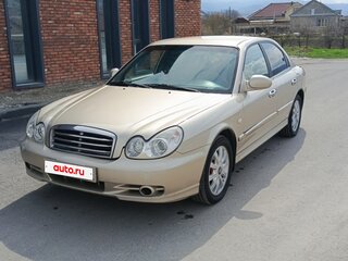 2006 Hyundai Sonata ТагАЗ IV (EF) Рестайлинг, бежевый, 500000 рублей, вид 2