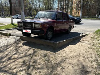 2004 Lada (ВАЗ) 2107, красный, 145000 рублей, вид 2