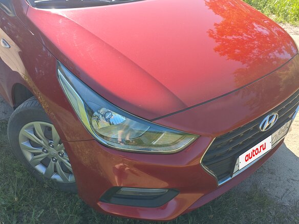 2019 Hyundai Solaris II, красный, 1310000 рублей - вид 9