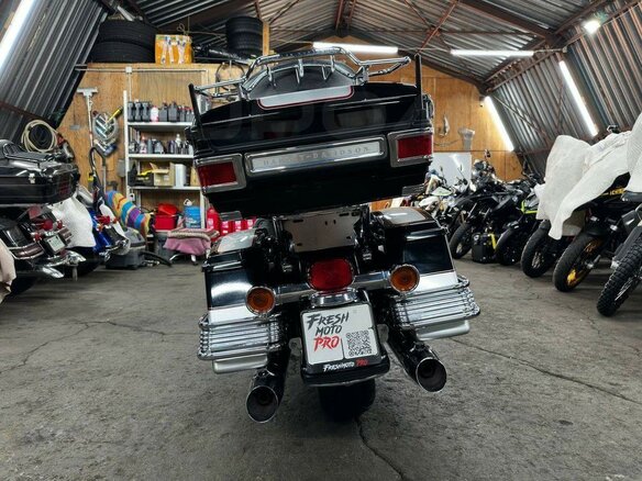 2009 Harley-Davidson Electra Glide, чёрный, 920000 рублей - вид 6