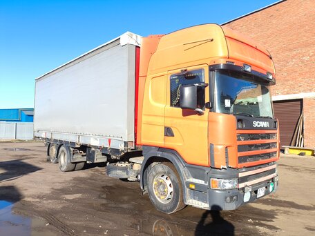 2004 Scania R-Series, оранжевый, 3000000 рублей, вид 3