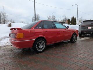 1991 Audi 80 IV (B3), красный, 100000 рублей, вид 2