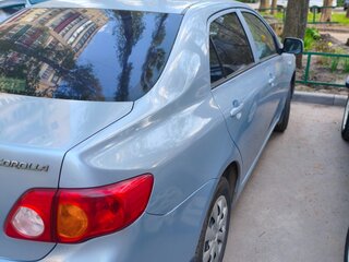 2007 Toyota Corolla X (E140, E150), голубой, 550000 рублей, вид 4