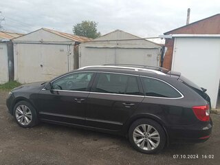 2015 Skoda Superb II Рестайлинг, коричневый, 1499999 рублей, вид 2