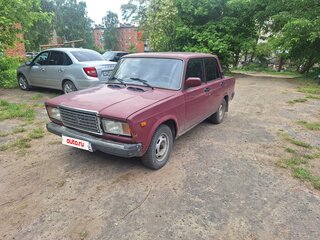 2004 Lada (ВАЗ) 2107, пурпурный, 70000 рублей, вид 1