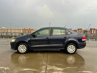 2012 Volkswagen Polo V, синий, 569000 рублей, вид 3