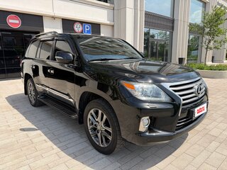 2012 Lexus LX 570 III Рестайлинг, чёрный, 4070000 рублей, вид 3