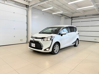 2019 Toyota Sienta II Рестайлинг, белый, 1699000 рублей, вид 2