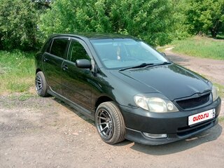 2001 Toyota Allex I, чёрный, 595000 рублей, вид 1