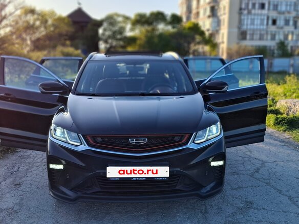 2021 Geely Coolray I, чёрный, 1270000 рублей - вид 1