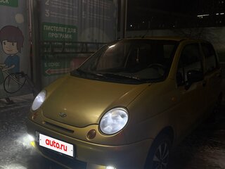 2004 Daewoo Matiz I Рестайлинг, жёлтый, 160000 рублей, вид 2