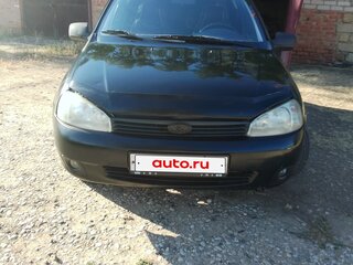 2010 Lada (ВАЗ) Kalina I, чёрный, 250000 рублей, вид 1