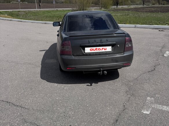 2012 Lada (ВАЗ) Priora I, чёрный, 410000 рублей - вид 3