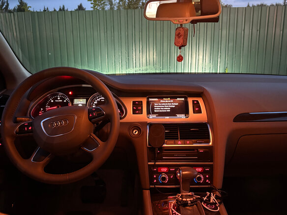 2012 Audi Q7 I (4L) Рестайлинг, чёрный, 1850000 рублей - вид 15