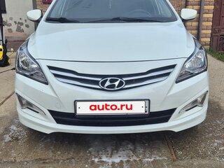 2014 Hyundai Solaris I, белый, 820000 рублей, вид 1