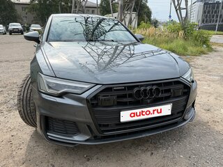 2019 Audi A6 45 TFSI V (C8), серый, 3850000 рублей, вид 4