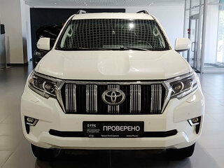 2018 Toyota Land Cruiser Prado 150 Series Рестайлинг 2, белый, 3675000 рублей, вид 2