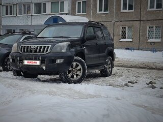 2007 Toyota Land Cruiser Prado 5-speed 120 Series Рестайлинг, чёрный, 1000000 рублей, вид 2