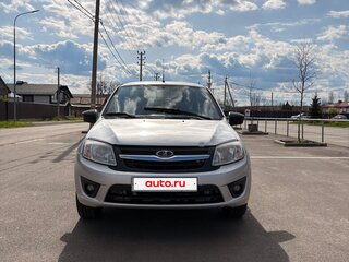 2015 Lada (ВАЗ) Granta I, серебристый, 525000 рублей, вид 4