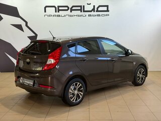 2016 Hyundai Solaris I Рестайлинг, коричневый, 1149900 рублей, вид 5