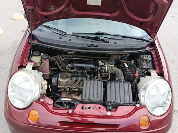 2008 Daewoo Matiz I Рестайлинг, пурпурный, 215000 рублей - вид 9