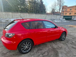 2008 Mazda 3 I (BK) Рестайлинг, красный, 400000 рублей, вид 3