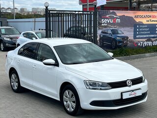2014 Volkswagen Jetta VI, белый, 1297000 рублей, вид 4