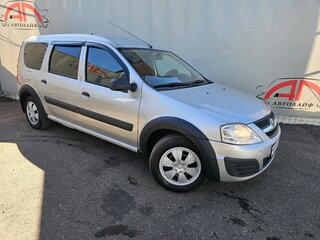 2013 Lada (ВАЗ) Largus I, серебристый, 549000 рублей, вид 1