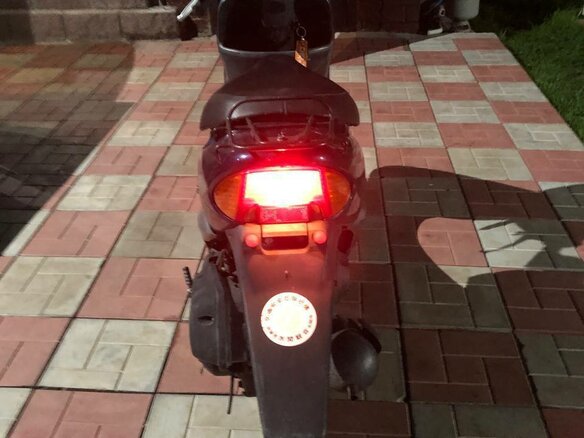 1999 Honda Dio, синий, 50000 рублей - вид 2