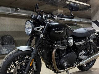 2020 Triumph Speed Twin, чёрный, 1100000 рублей, вид 1