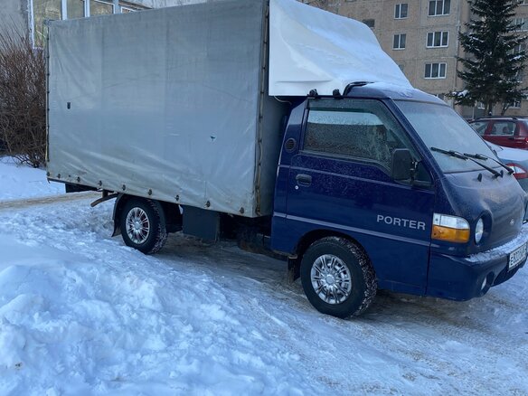 2007 Hyundai Porter, синий, 620000 рублей - вид 7