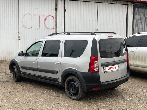 2013 Lada (ВАЗ) Largus I, серый, 460000 рублей - вид 5