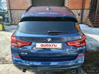 2021 BMW X3 20d xDrive III (G01), синий, 4900000 рублей, вид 3