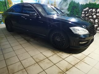 2007 Mercedes-Benz S-Класс 500 Long V (W221), чёрный, 1500000 рублей, вид 1
