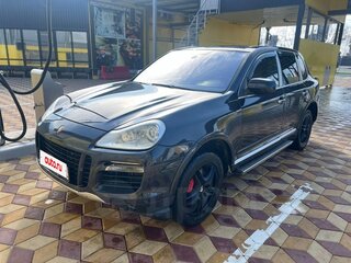 2007 Porsche Cayenne Turbo I Рестайлинг (957), чёрный, 680000 рублей, вид 2