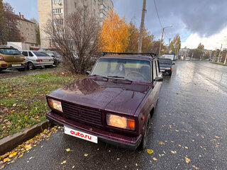 2011 Lada (ВАЗ) 2107, пурпурный, 120000 рублей, вид 1