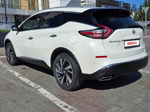 2017 Nissan Murano III (Z52), белый, 2860000 рублей - вид 5