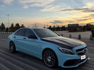 2015 Mercedes-Benz C-Класс AMG 63 AMG IV (W205), чёрный, 3700000 рублей, вид 3