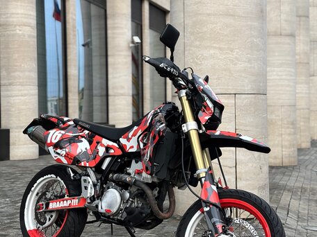 2008 Suzuki DR-Z 400 SM, чёрный, 380000 рублей, вид 1